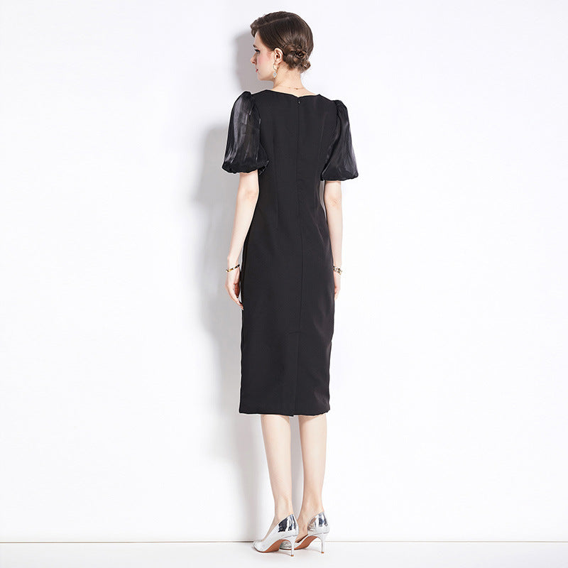 Vestido de corte slim elegante Lux de French Entry