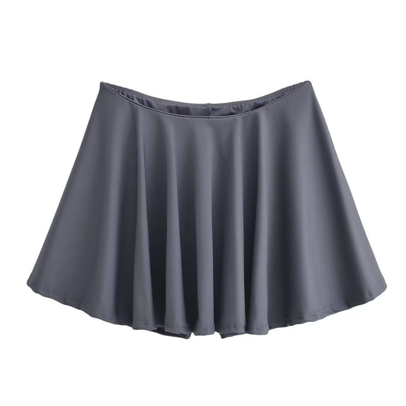 Ballet Girl High Waist Slimming Puff Short Skirt Sweet And Sexy A- Line Dance Short Dress