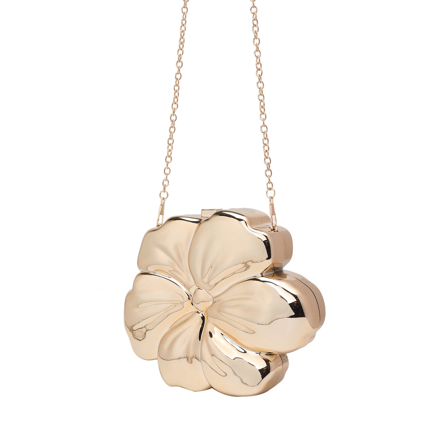 Blume Damen Clutch Kette Umhängetasche Mode