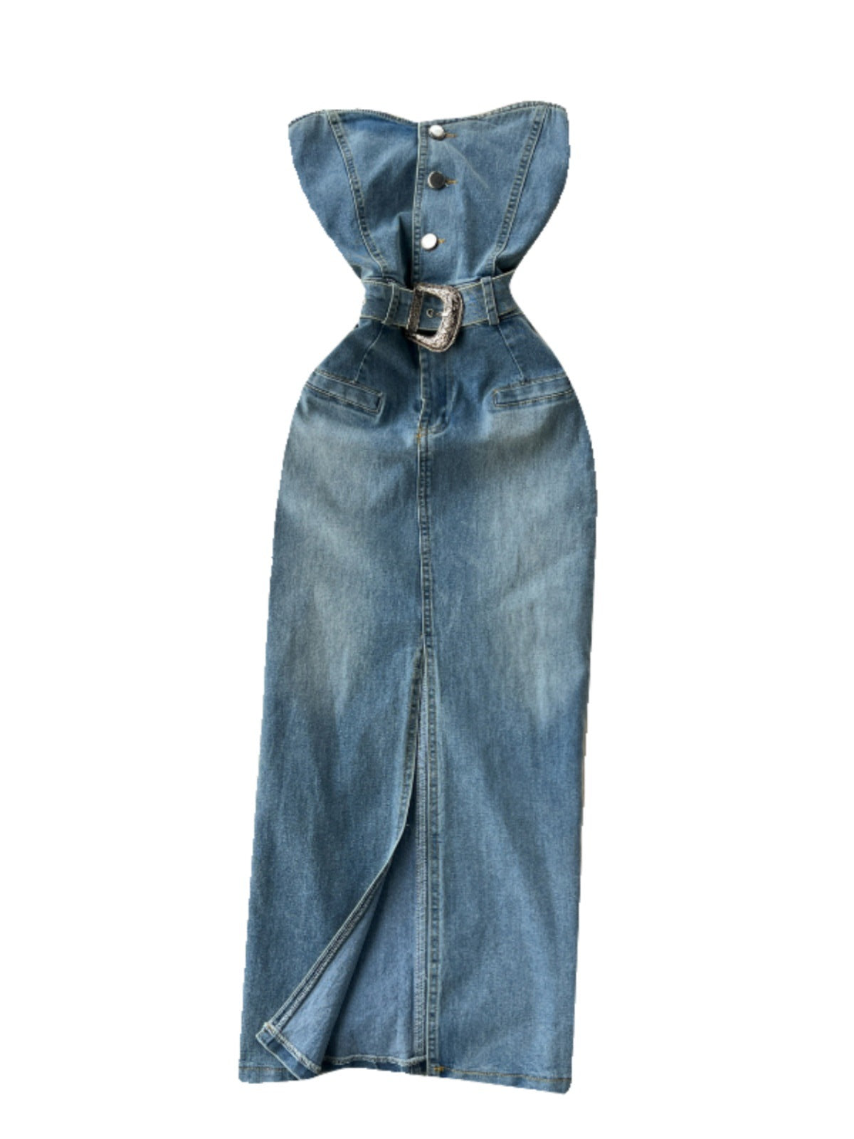 American Pure Hot Girl Taillenenger Hip Split Denim