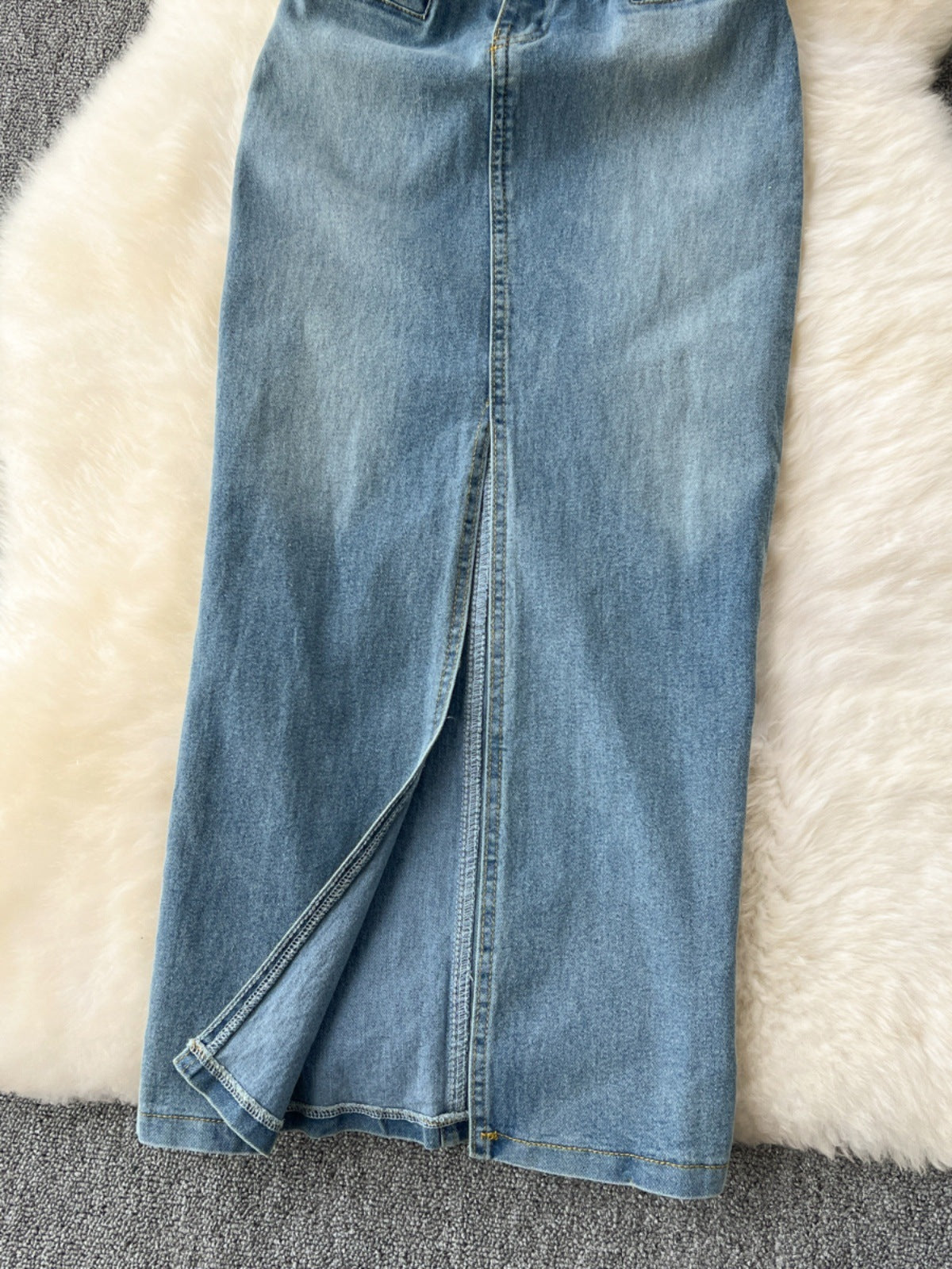 American Pure Hot Girl Taillenenger Hip Split Denim