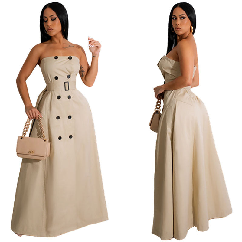 French Style Temperament Long Dress Women's Clothing