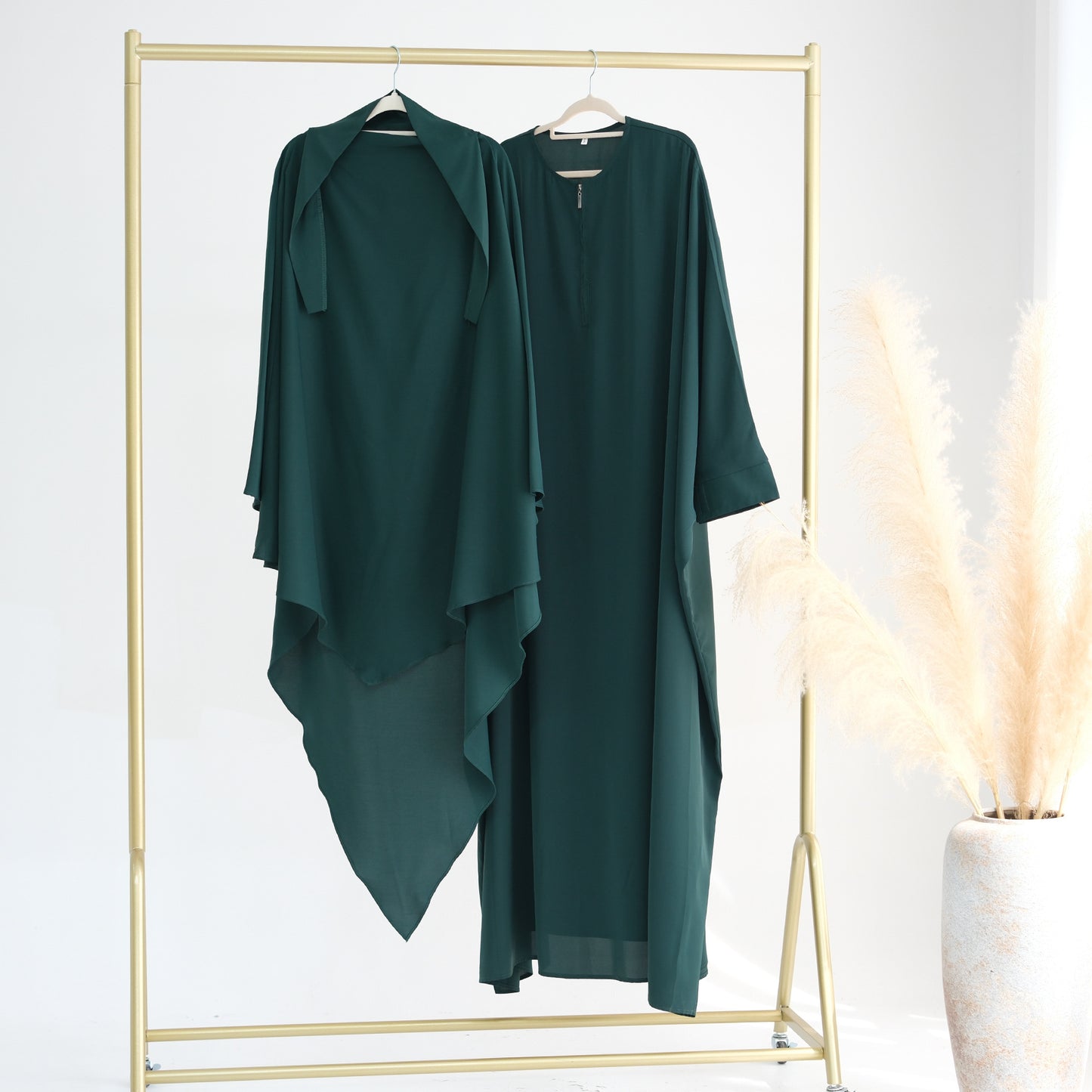 Women's Crew-neck Batwing Sleeve Robe