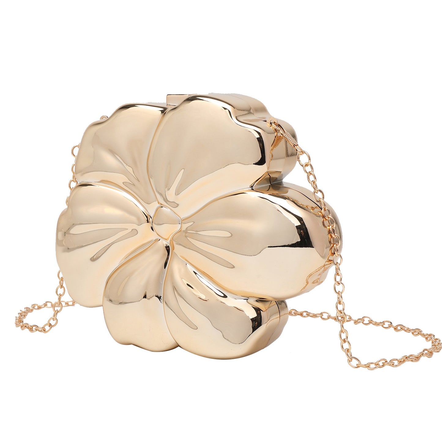 Blume Damen Clutch Kette Umhängetasche Mode