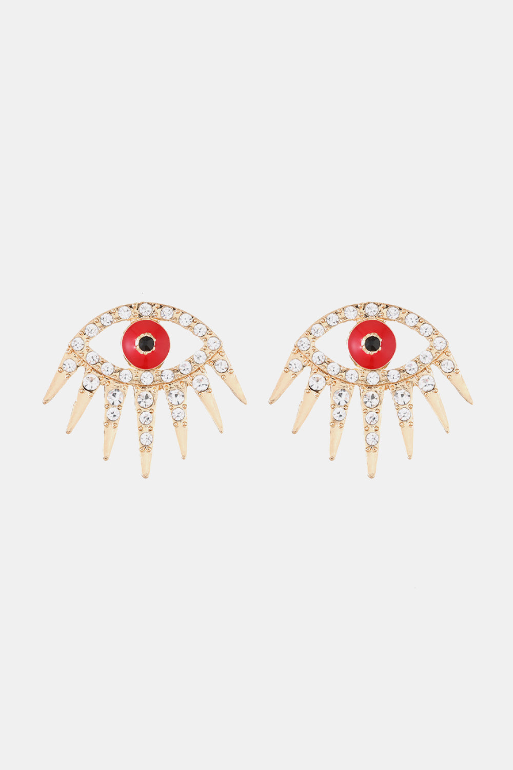 Evil Eye Strass Ohrringe