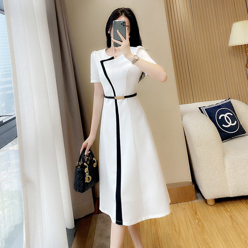 Women's Fashion All-matching Mid-length Skirt