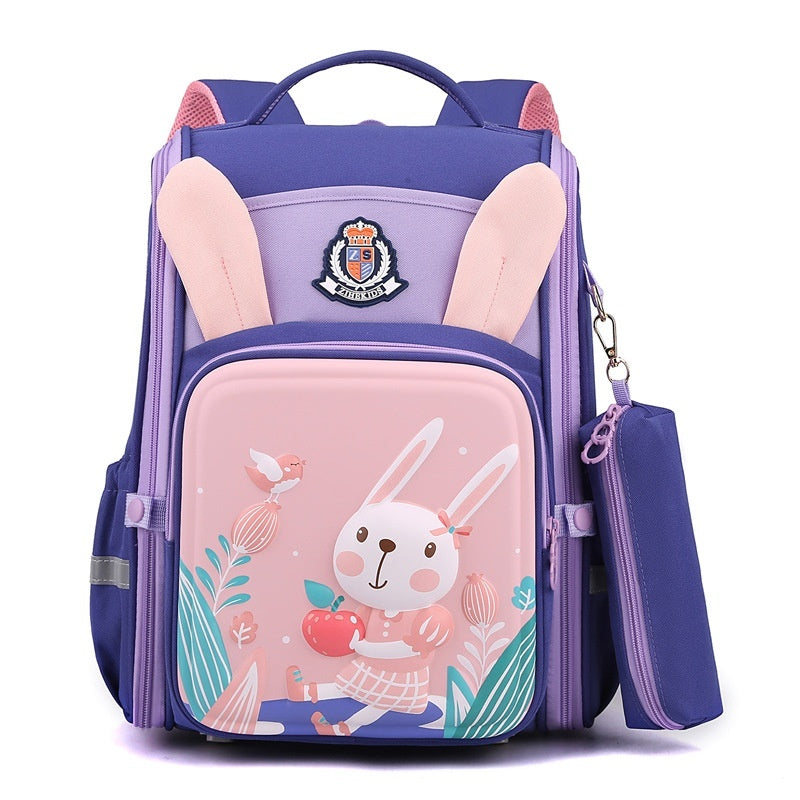 Leichter Kinderrucksack mit 3D-Cartoon-Aufdruck