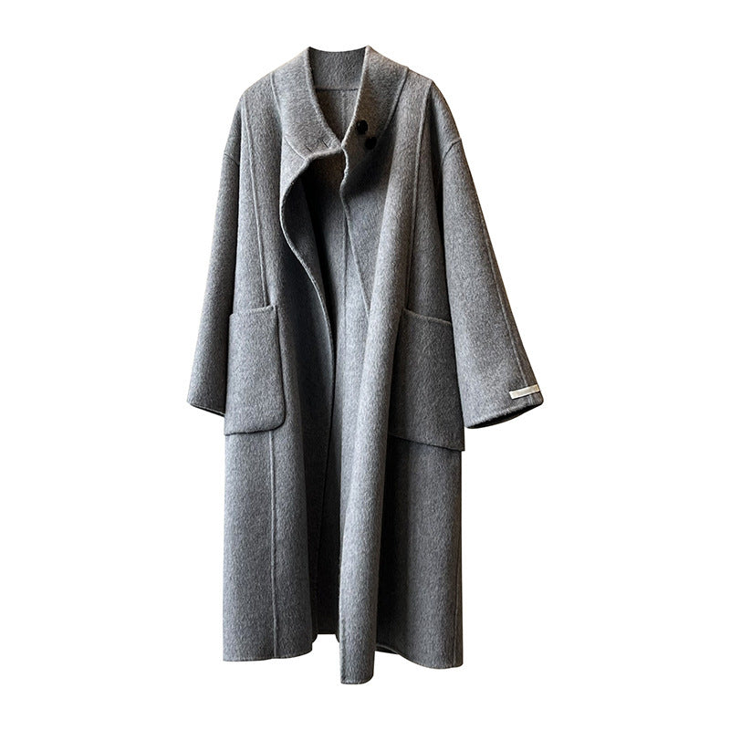 Wool Overcoat Women's High-grade Woolen Coat