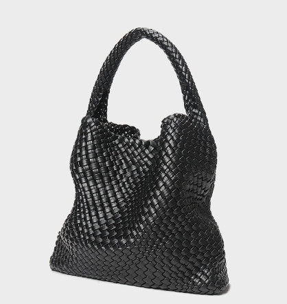 Handgewebte große Handtasche Damen Tragetasche Reisetasche