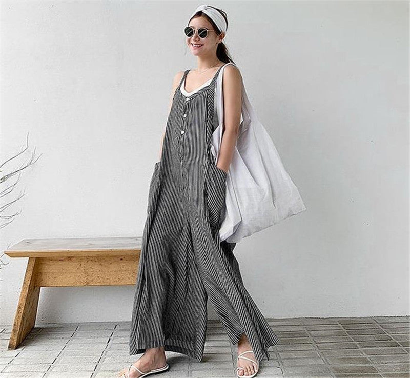 Modische, lässige Jumpsuit-Hose für Damen