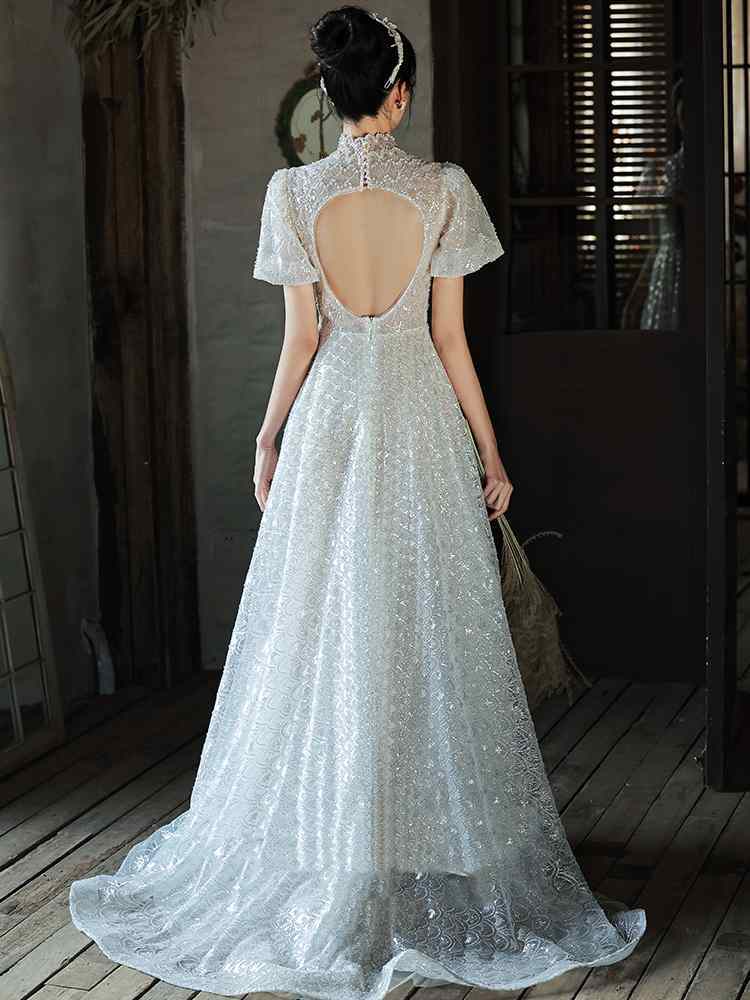 Bride Engagement Welcome Vintage Dress