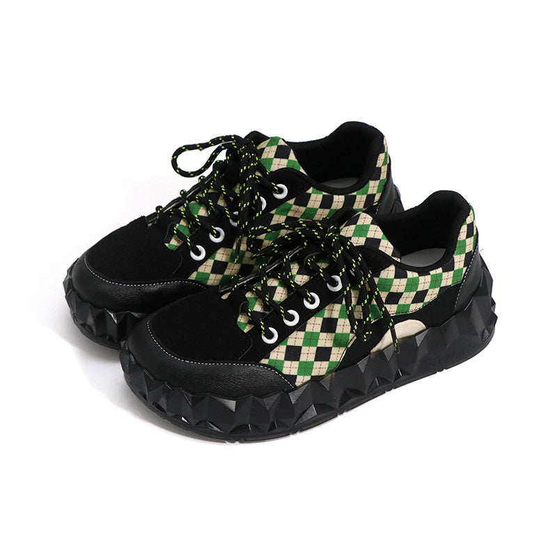 Special-interest Design Black Daddy Shoes Women