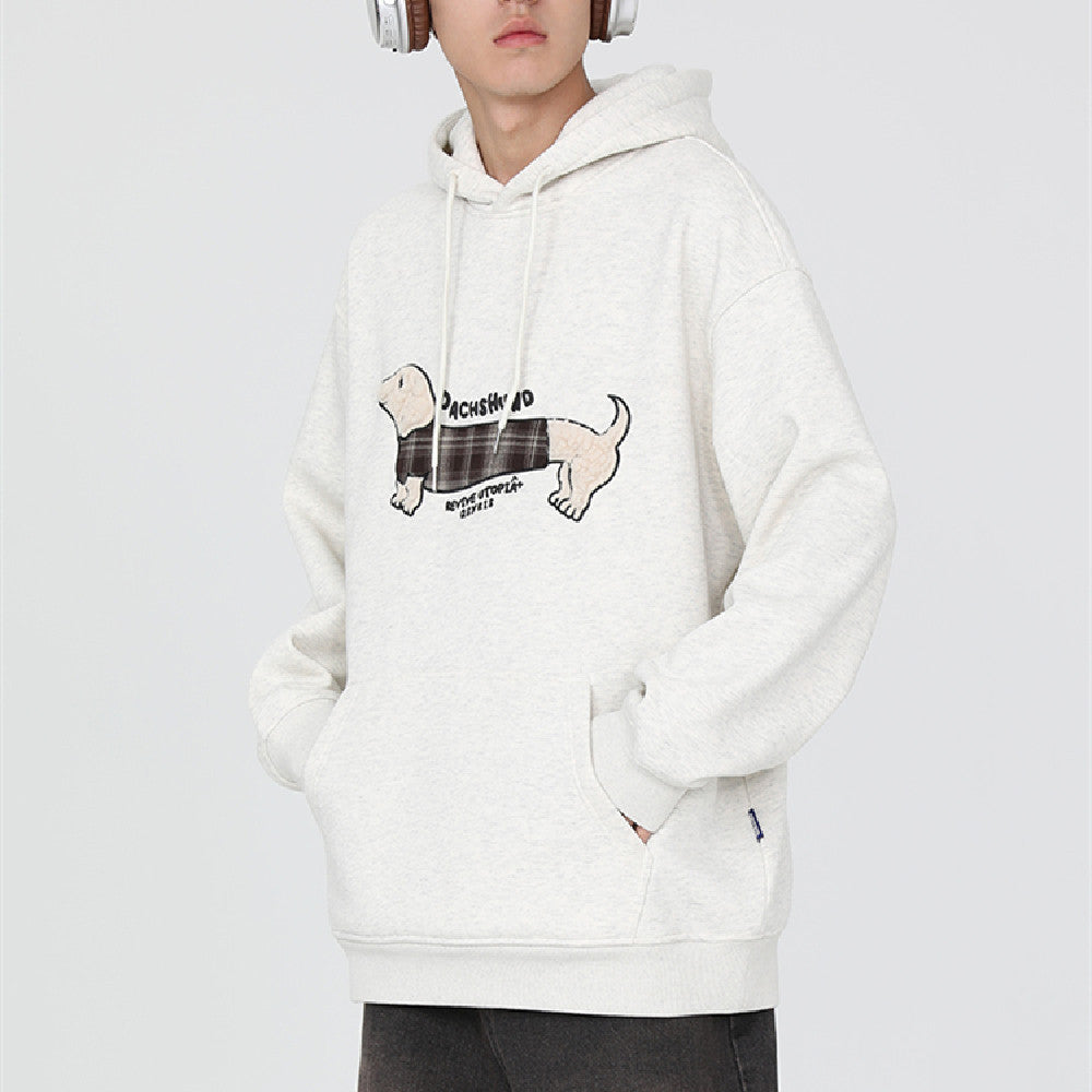 Modischer, locker sitzender, lässiger Hoodie für Damen