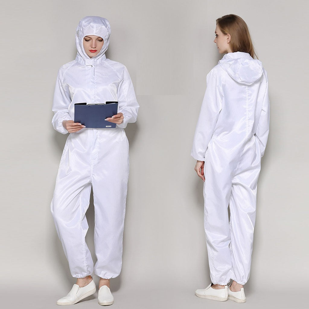 Dust-free Static Protective Clothing One-piece Protective Clothing With Hood