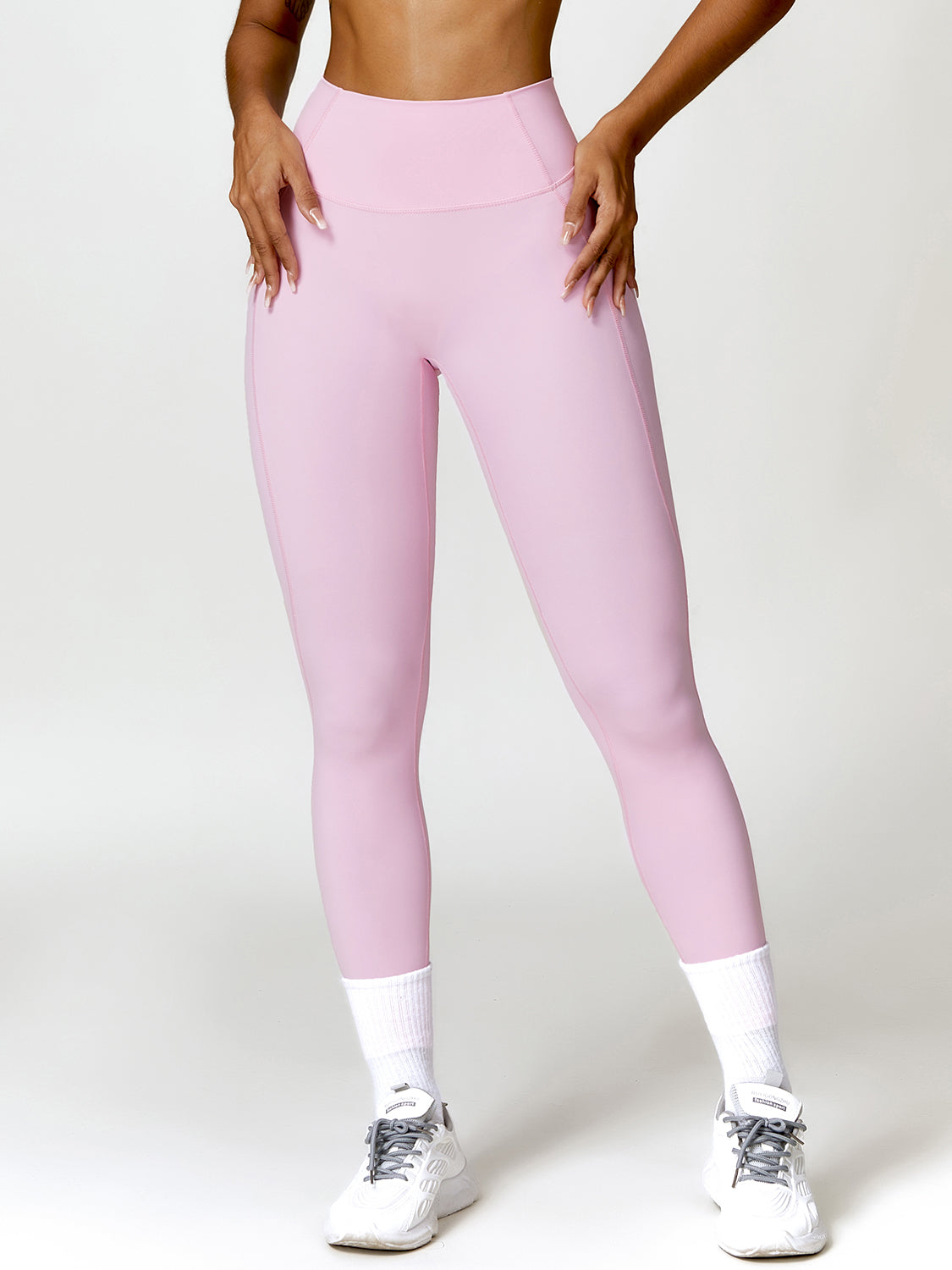 Aktive Leggings mit hoher Taille