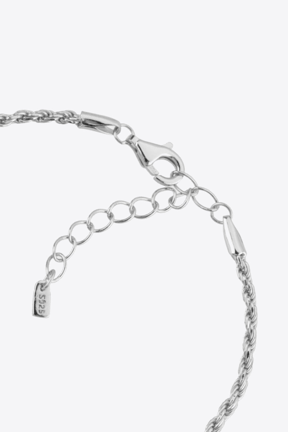 Gedrehtes Armband aus 925er Sterlingsilber