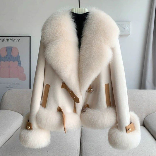 Fur Coat Women's All-match Top