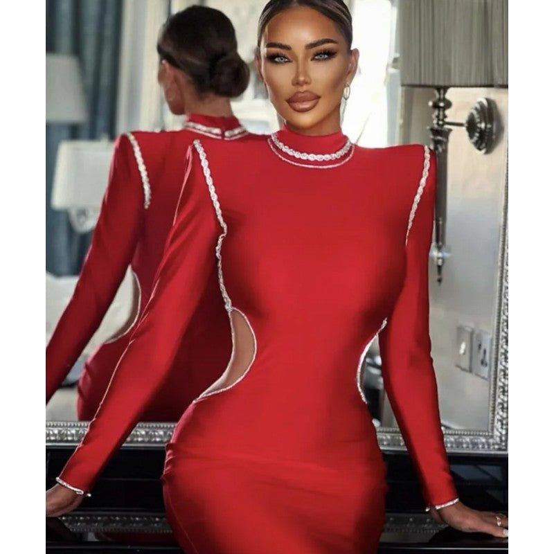 Elegant Temperament Dinner Party Bandage Dress