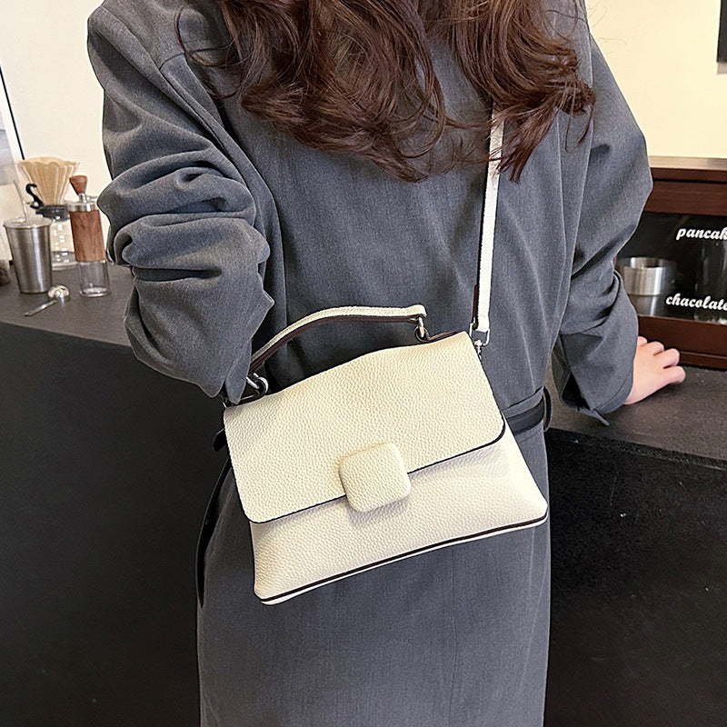 Bolso de mano de gran capacidad con diseño de mensajero de moda cortado en 3D