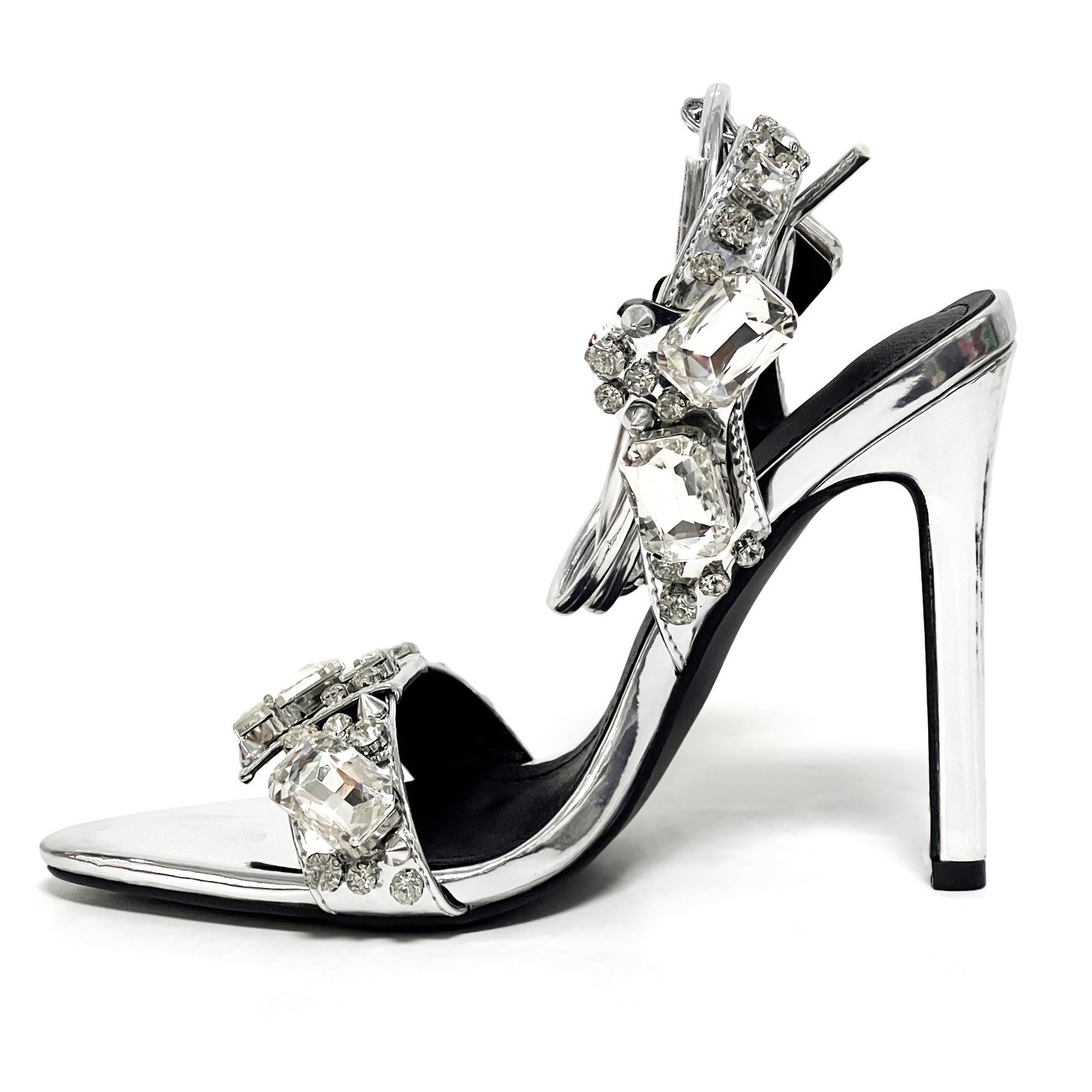 Damenmode Nieten Strass Stilettos