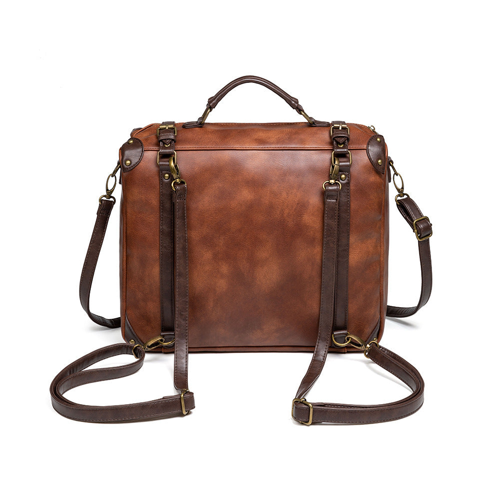 Mode Kreativität Damen Retro Braun Outdoor Steampunk Rucksack