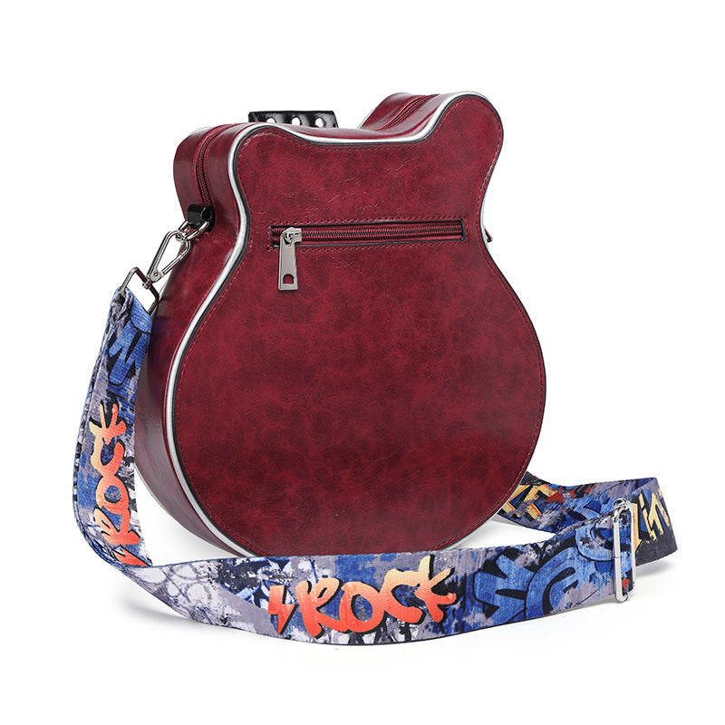 Mode personalisierte Messenger Gitarre Damen Tasche