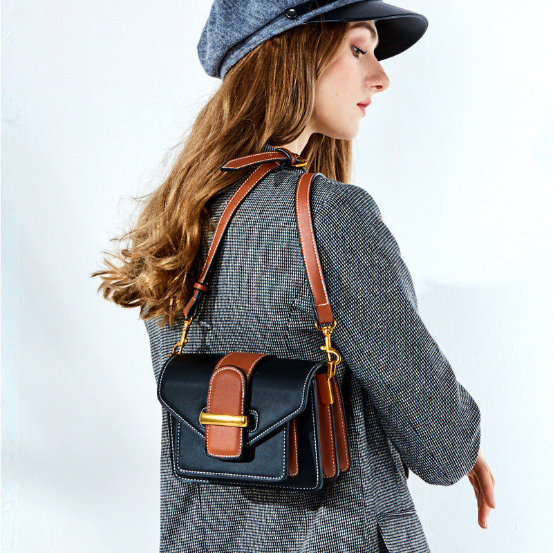 Fashion Ladies Bucket Leather Shoulder Bag