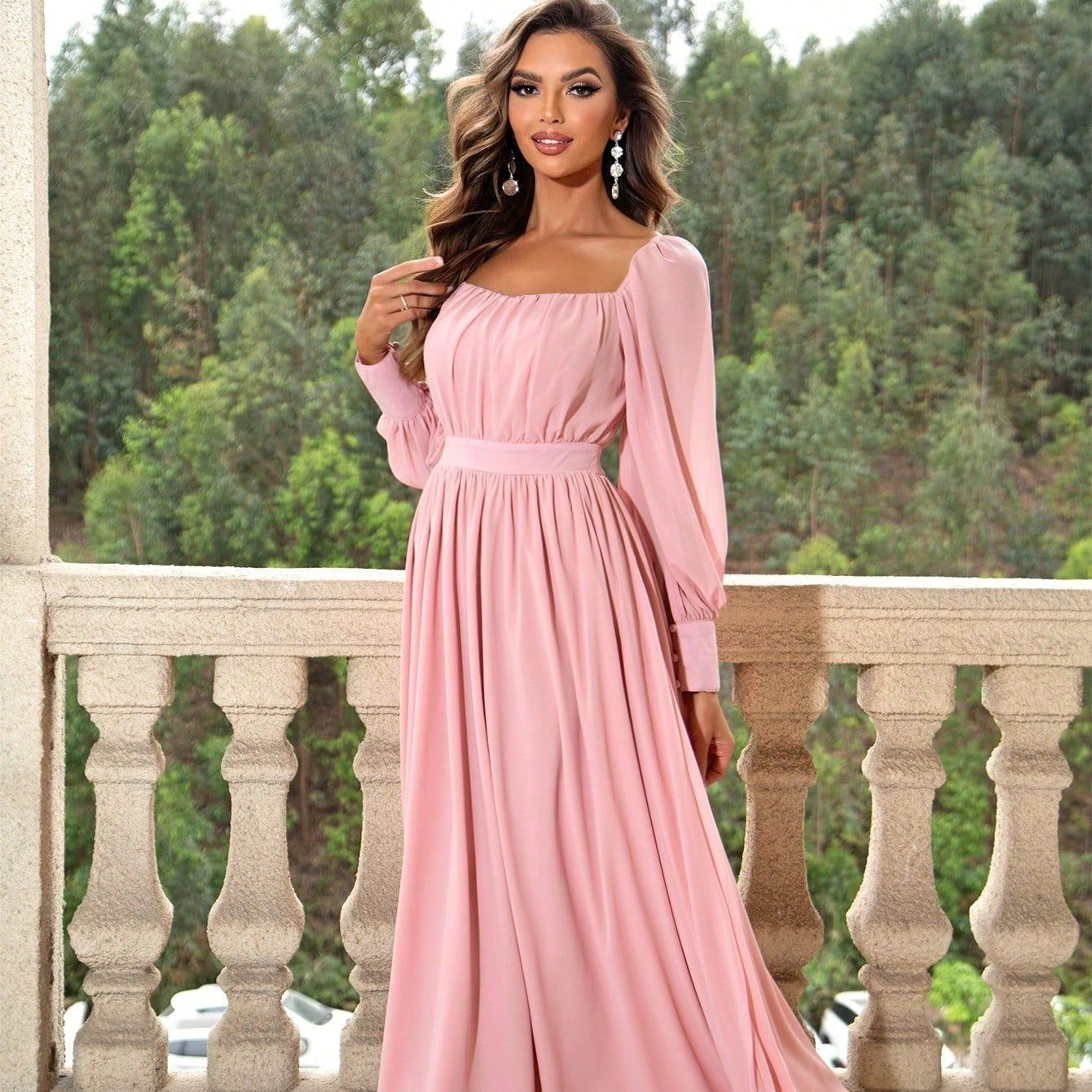 Sweet Gorgeous Simple Cute Gentle Evening Dress Long Dress